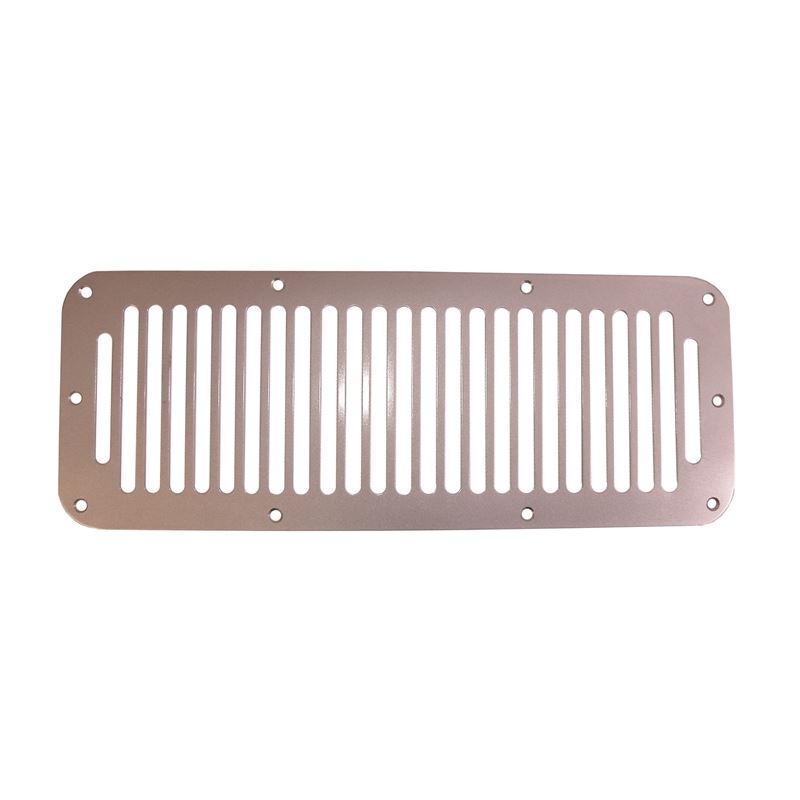 Cowl Vent Cover, Satin Stainless Steel; 78-95 Jeep