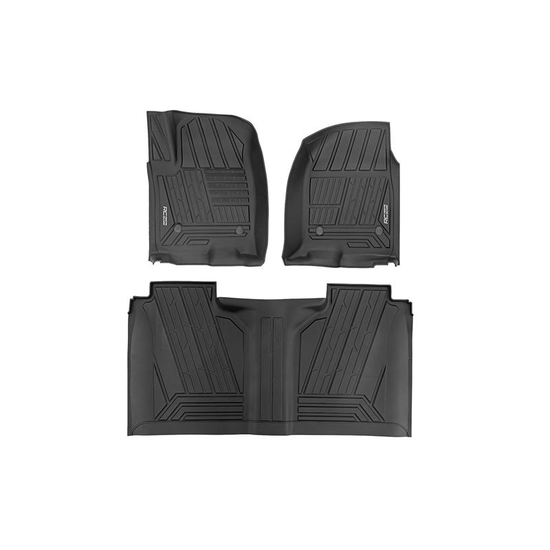 Flex-Fit Floor Mats FR and RR FR Bucket Crew Chevy