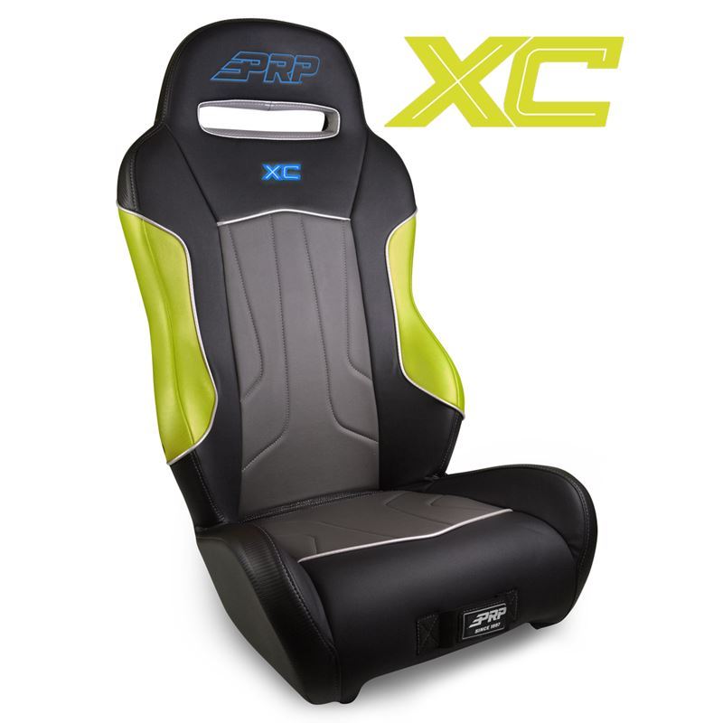 XC Suspension Seat for Polaris RZR Black with Neon