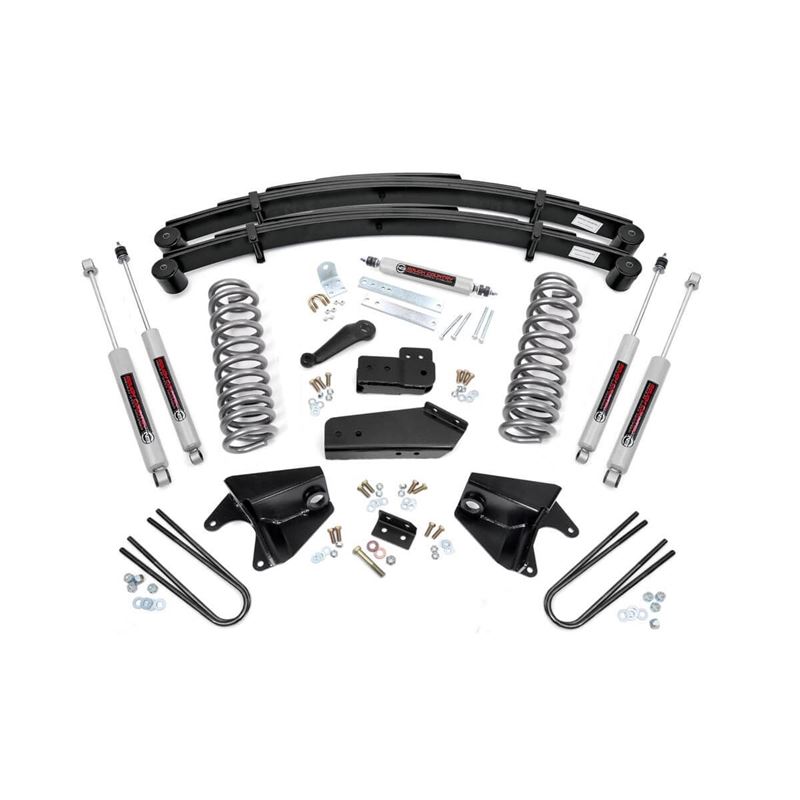 4 Inch Lift Kit Rear Springs Ford F-150 4WD (1980-