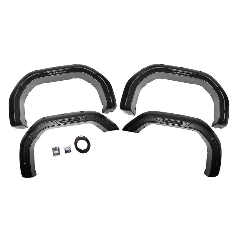 Fender Flares Defender GBA Black GMC Sierra 2500 H