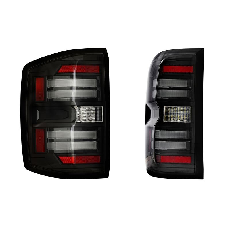 XB LED Tail Lights: Chevy Silverado (14-19) (Pair