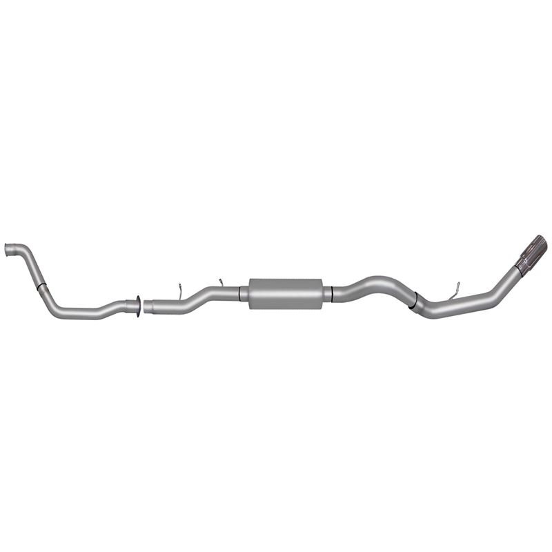 Turbo Back Single Exhaust System, Stainless 619623