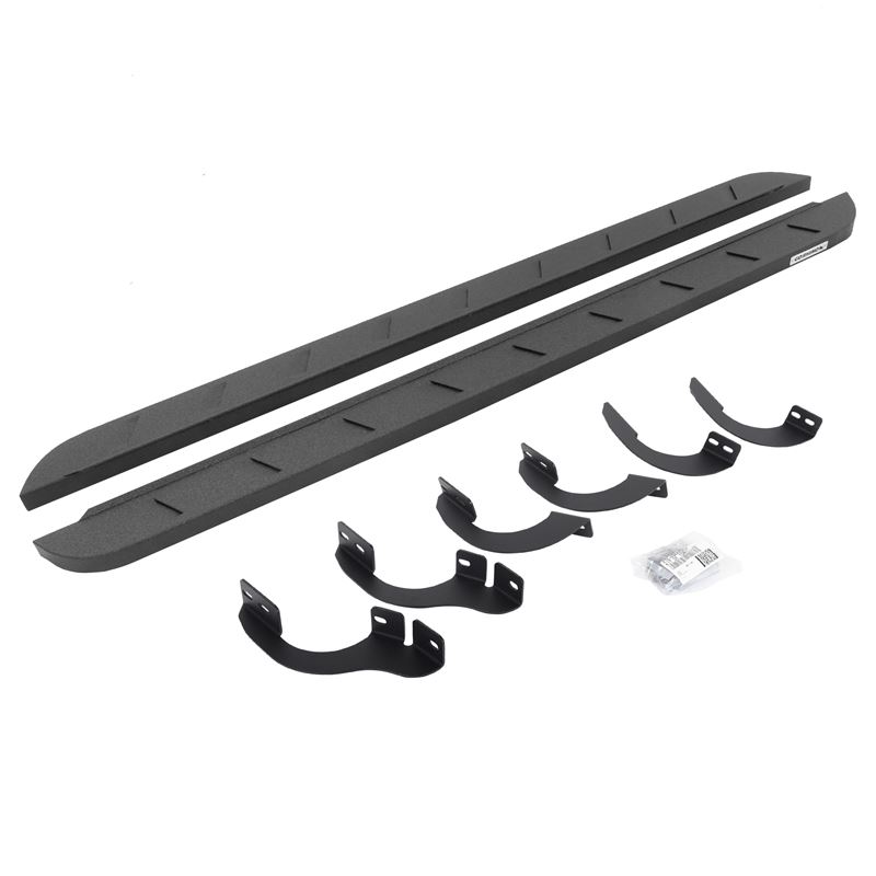 RB10 Slim Line Running Boards with Mounting Bracke