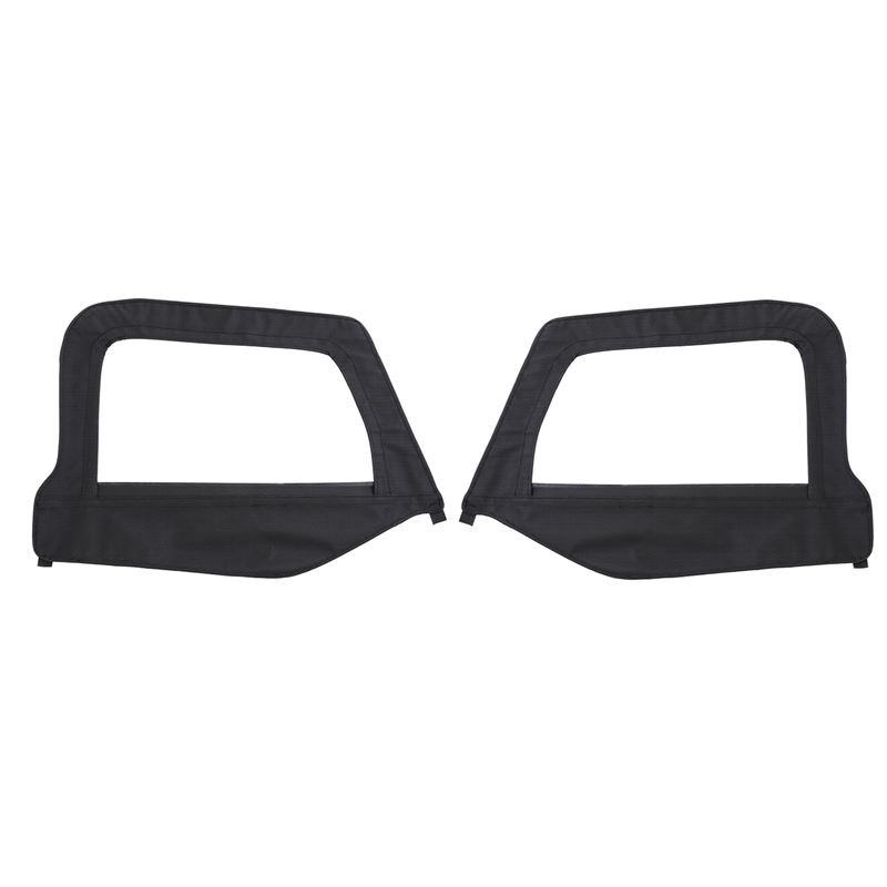 Soft Top - Door Skins Only - Black Diamond (89735)