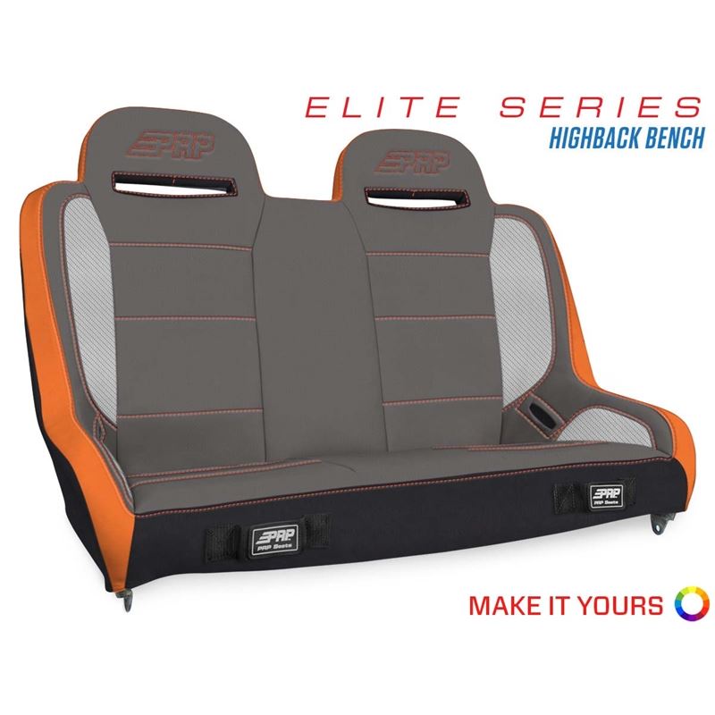 Elite Series High Back Rear Suspension Bench Seat