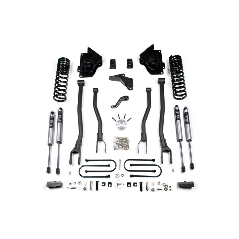 4 Inch Lift Kit w/ 4-Link - Ram 3500 (13-18) 4WD -