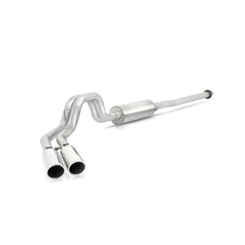 Cat Back Dual Sport Exhaust System, Stainless 6922