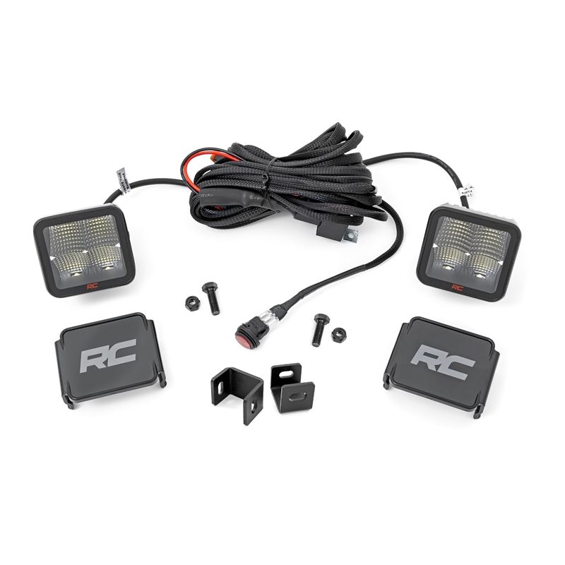 LED Light Kit Ditch Mount 2" Spectrum Pair Sp