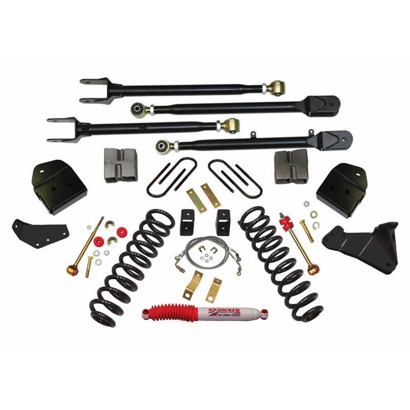 Lift Kit 4 Inch Lift 4-Link Conversion 05-07 Ford