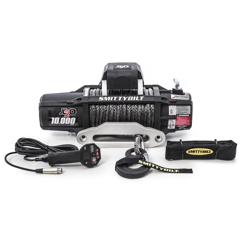 X2O-10K WATERPROOF SYN ROPE WINCH GEN2 and FAIRLEA