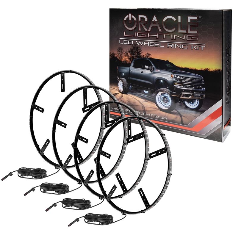 ORACLE LED Illuminated Wheel RingsWhite