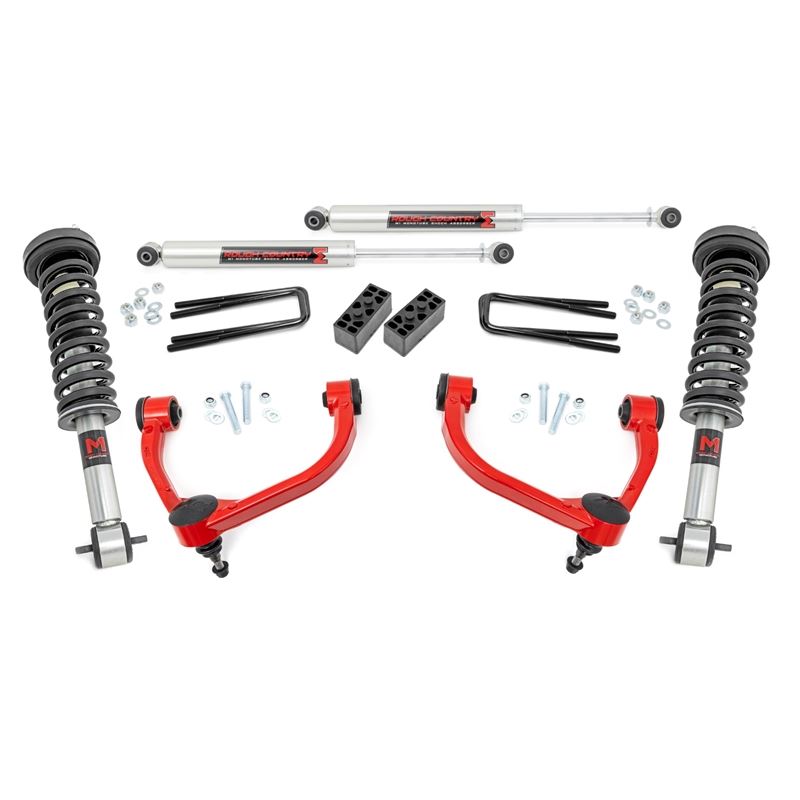 3 Inch Lift Kit M1 Struts Ford F-150 4WD (2014-202