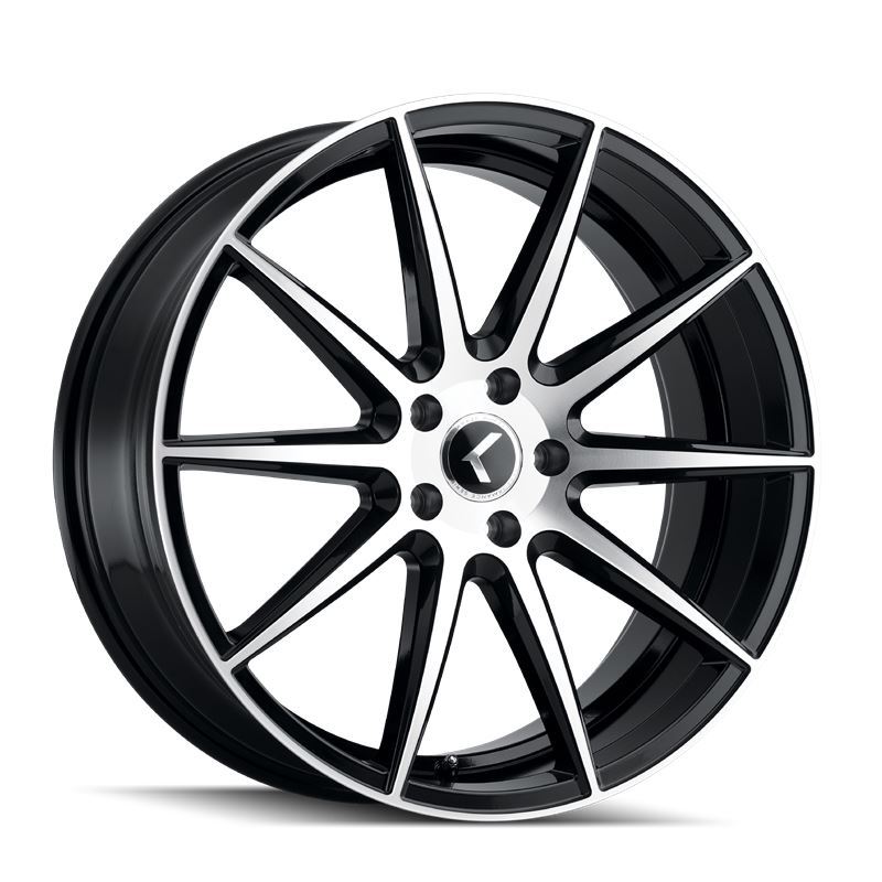 191 (191) BLACK/MACHINED FACE 22X8.5 5-114.3 38MM