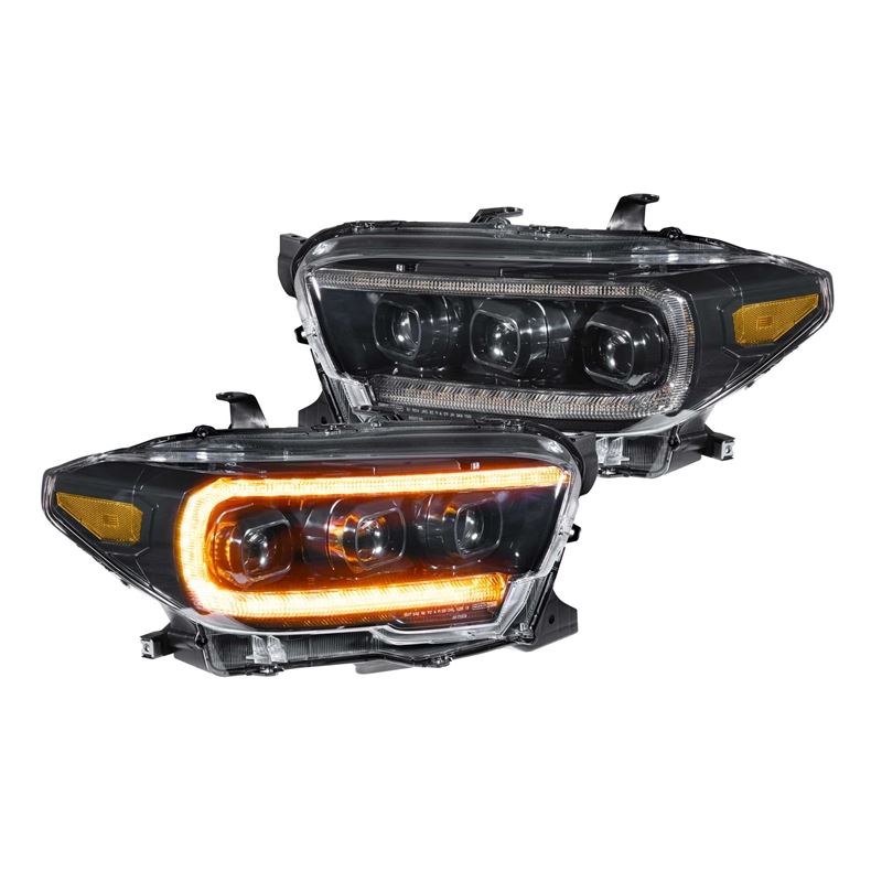 XB LED Headlights: Toyota Tacoma (16-23) (Pair / A