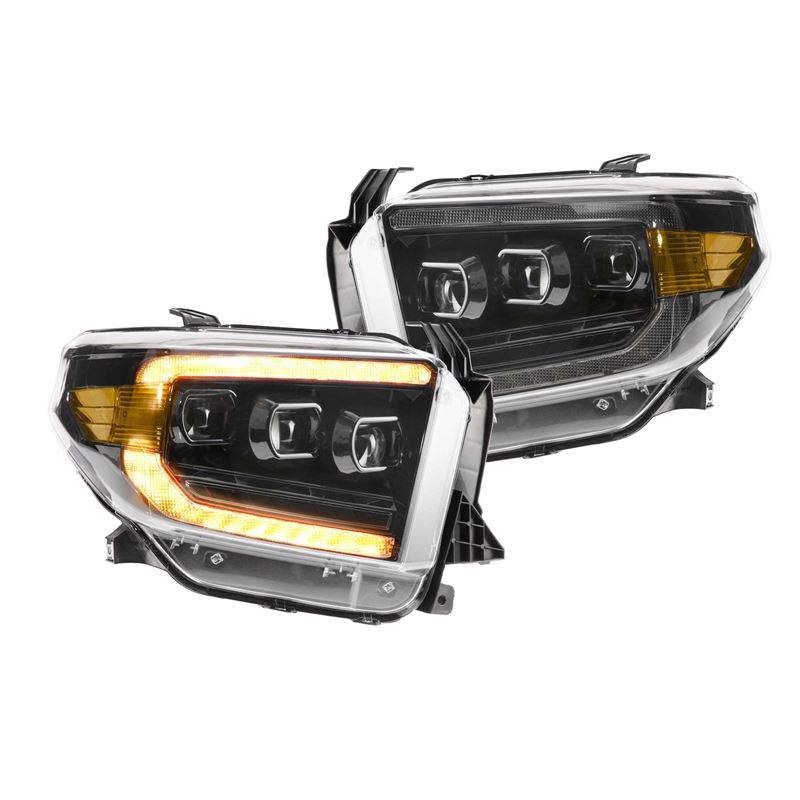 XB LED Headlights: Toyota Tundra (14-21) (Pair / A