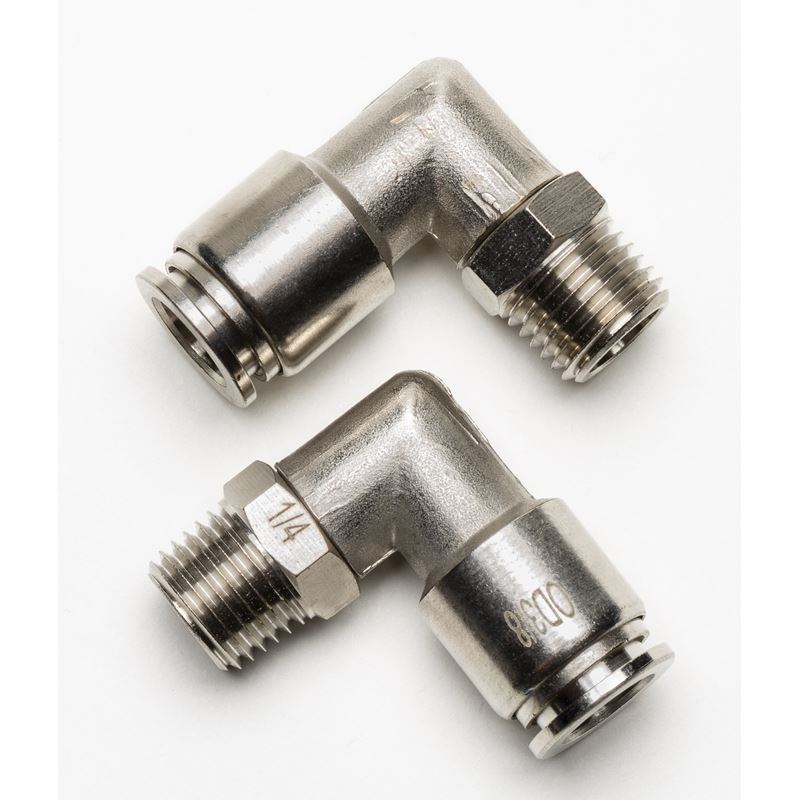 1 each 90 Degrees 3/8 swivel push to connect filli