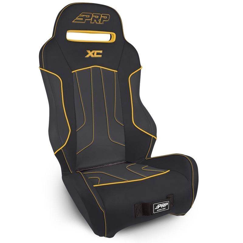 XC Suspension Seat for Polaris RZR Black with Yell