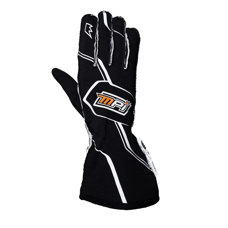 Racing Gloves SFI 3.3/5 Black Medium (GL-B-M)