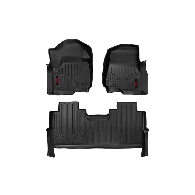 Floor Mats Front and Rear Ford F-250/F-350 Super D