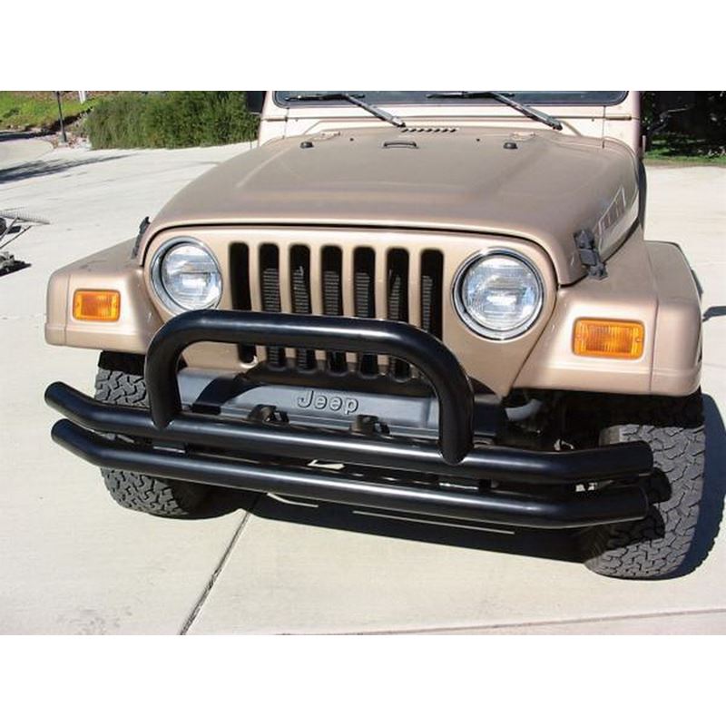 Double Tube Bumper, Front with Hoop