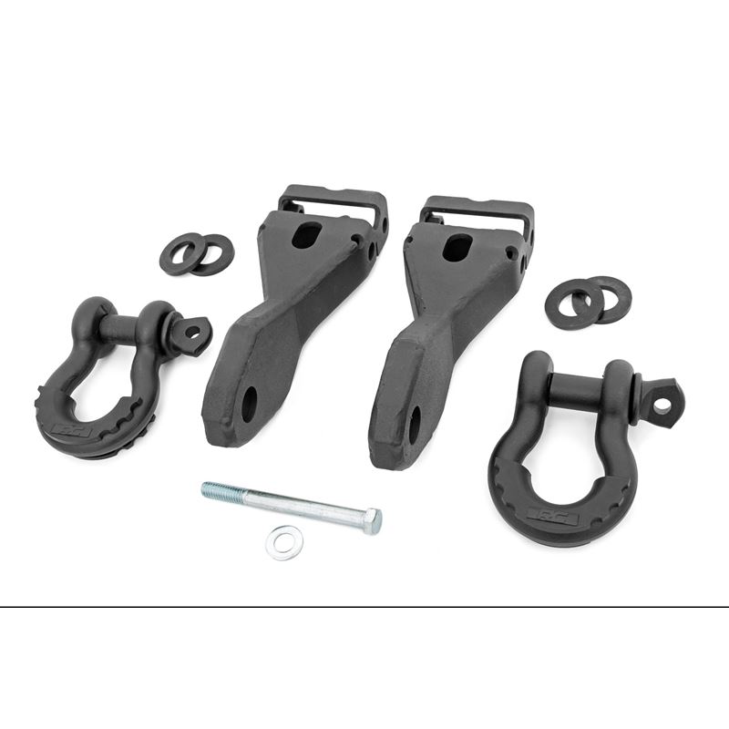 Tow Hook Brackets D-Ring Combo Chevy Silverado 150