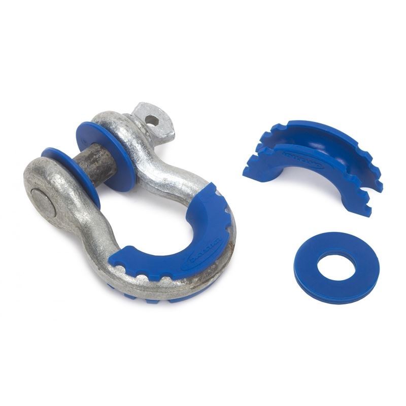 D-Ring Isolator and Washers Blue