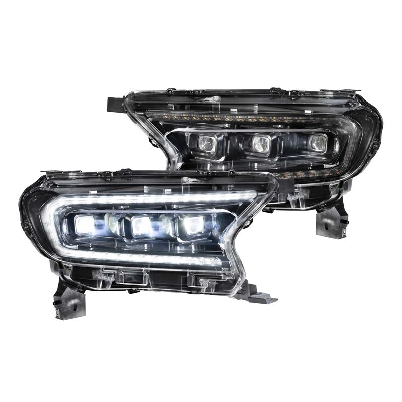 XB LED Headlights: Ford Ranger (19-23) (Pair / ASM