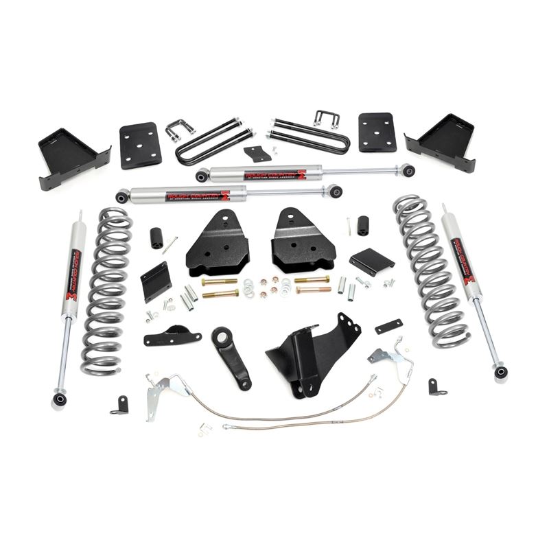 6 Inch Lift Kit Gas No OVLD M1 Ford F-250 Super Du