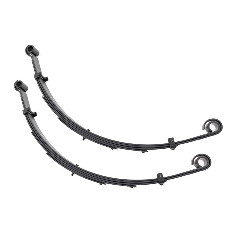 Front Leaf Springs 6 Inch Lift Pair 87-95 Jeep Wra