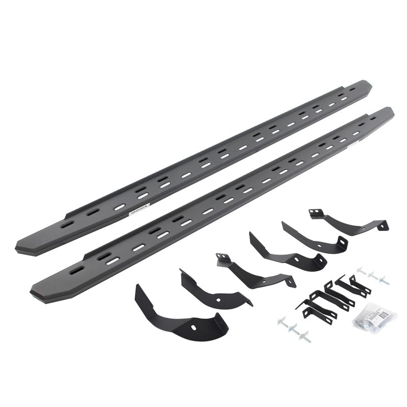 RB30 Slim Line Running Boards with Mounting Bracke