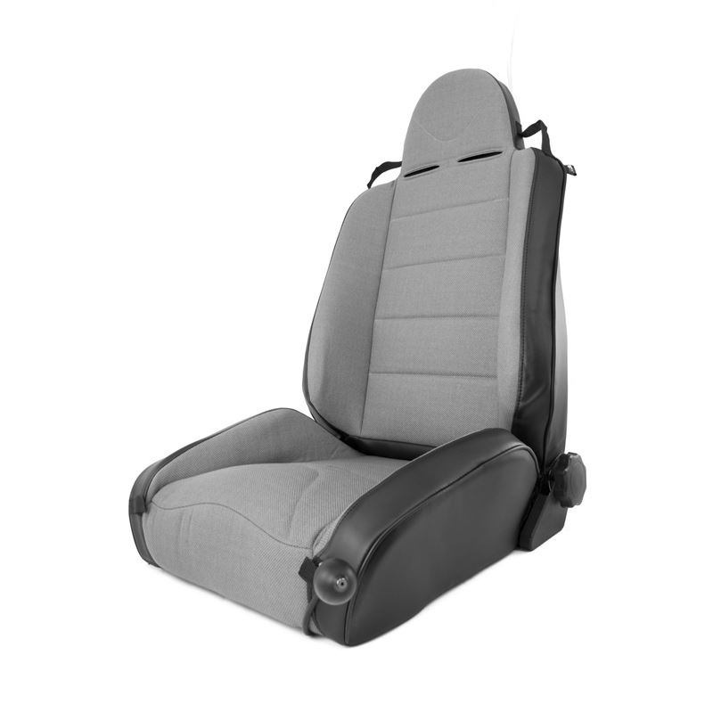 RRC Off Road Racing Seat, Reclinable, Gray; 97-06