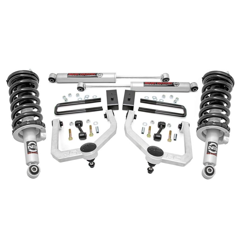 3 Inch Lift Kit N3 Struts and Shocks Nissan Titan