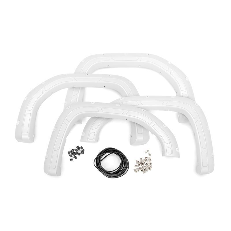 Fender Flares Defender GAZ Summit White GMC Sierra