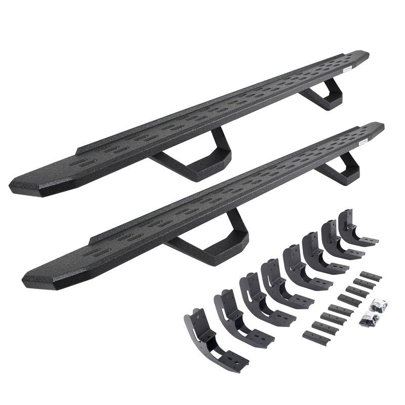 RB30 Running Boards with Mounting Brackets, 2 Pair