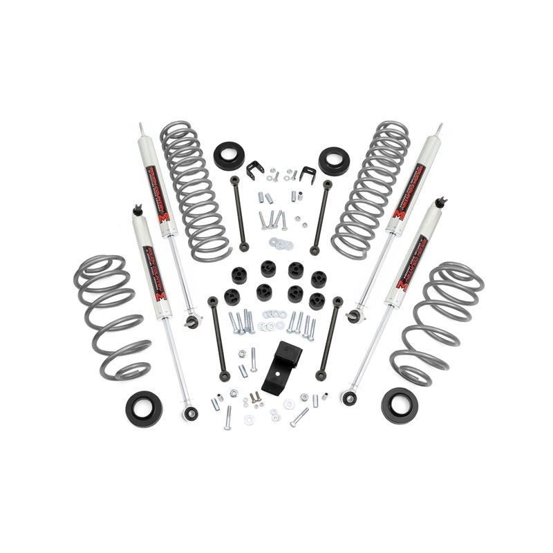 3.25 Inch Lift Kit 4 Cyl M1 Jeep Wrangler TJ 4WD (