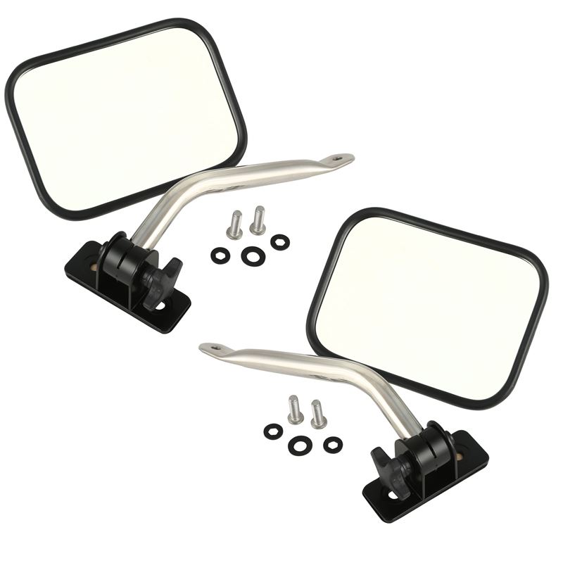 Quick Release Mirror Relocation Pair, Stainless; 9
