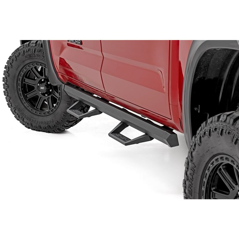 SRL2 Adj Aluminum Steps CrewMax Toyota Tundra 2WD/