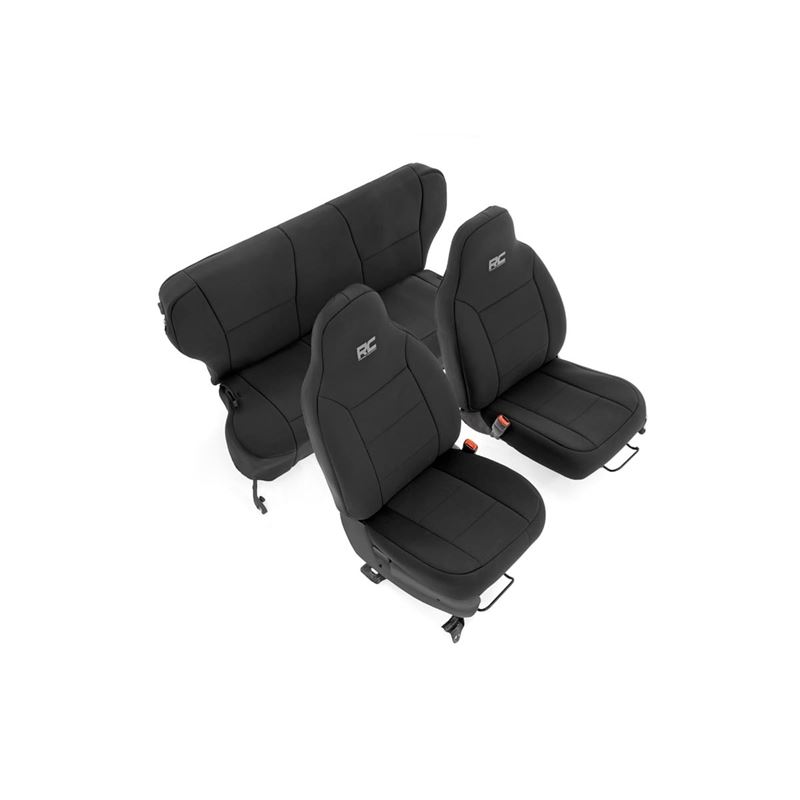 Seat Covers Non Detach Headrest FR and RR Jeep Che