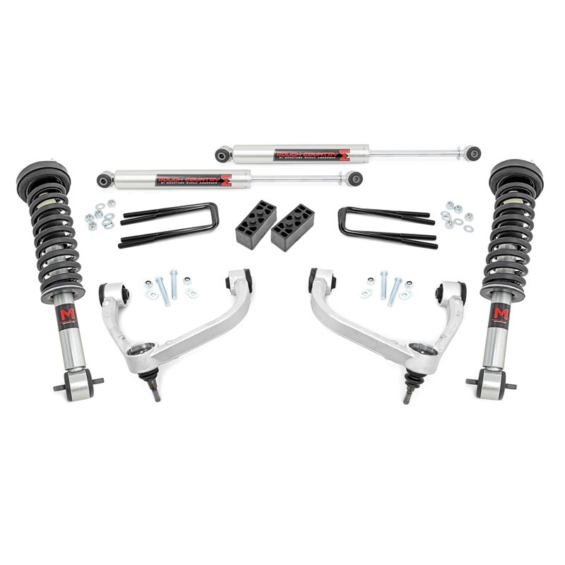 3 Inch Lift Kit M1 Struts Ford F-150 4WD (2014-202