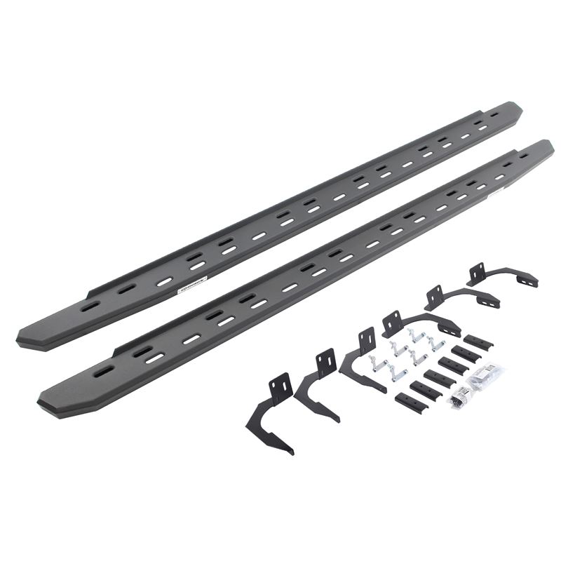 RB30 Slim Line Running Boards with Mounting Bracke