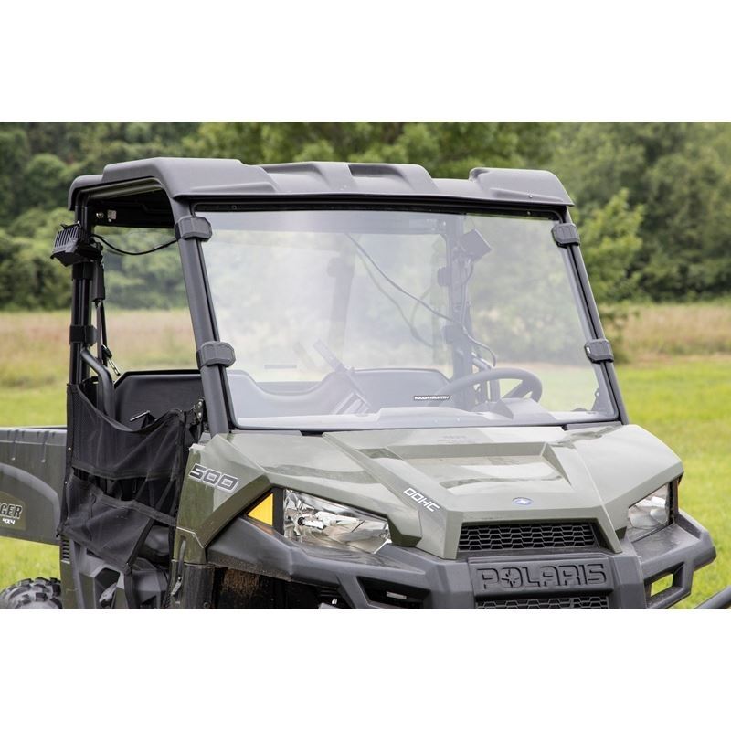 Full Windshield Scratch Resistant Mid Size Polaris