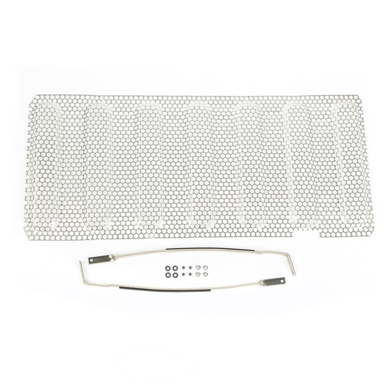 Grille Insert, Satin Stainless Steel; 07-16 Jeep W
