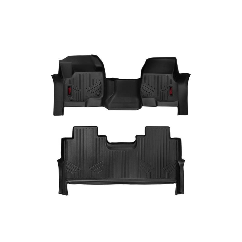 Floor Mats FR and RR FR Bench Ford F-250/F-350 Sup