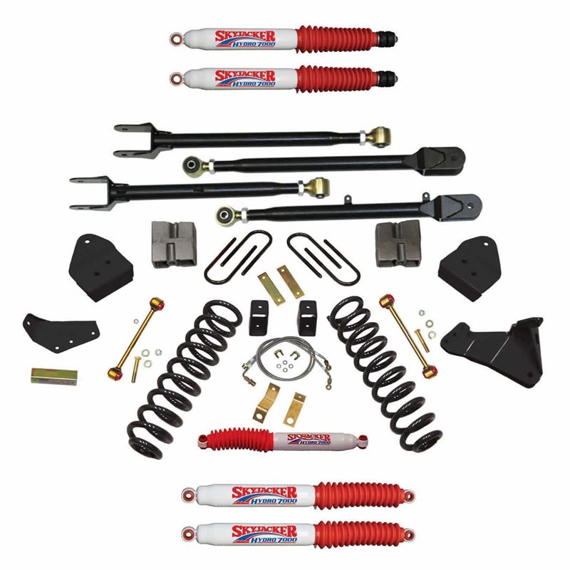Suspension Lift Kit w/Shock 6 Inch Lift 08-10 Ford