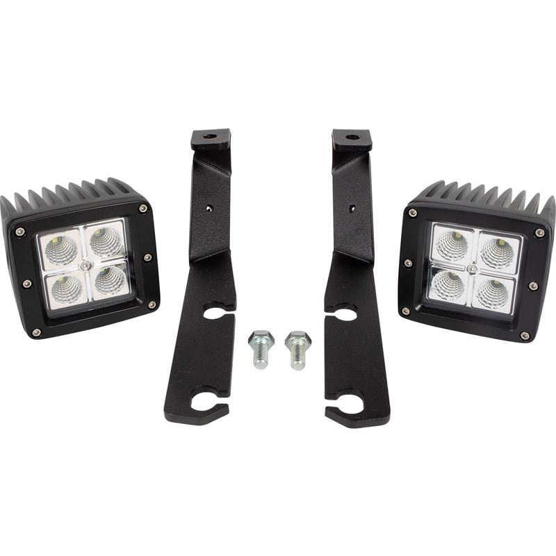 96-02 4Runner Ditch Light Bracket Kit with Flood L