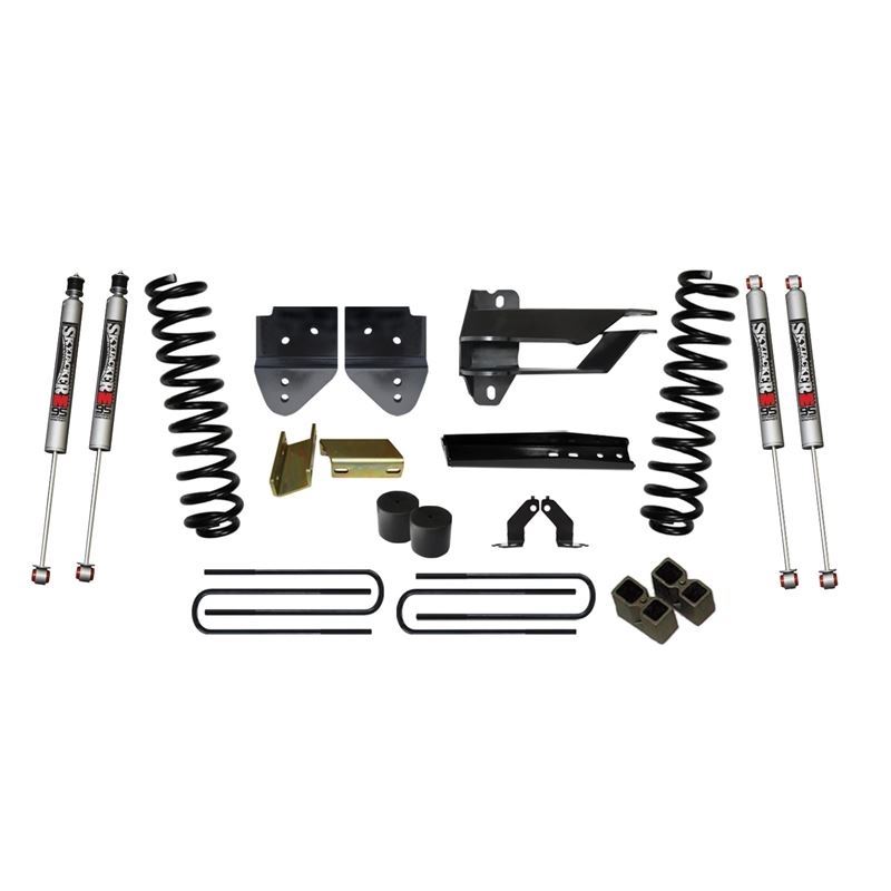 Suspension Lift Kit w/Shock 4 Inch Lift 17-19 Ford