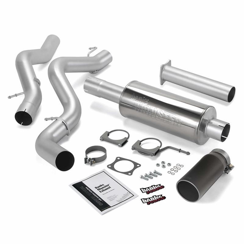 Monster Exhaust System, 4-Inch Single Exit, Cerako