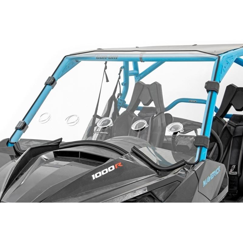 Vented Full Windshield Scratch Resistant Can-Am Ma