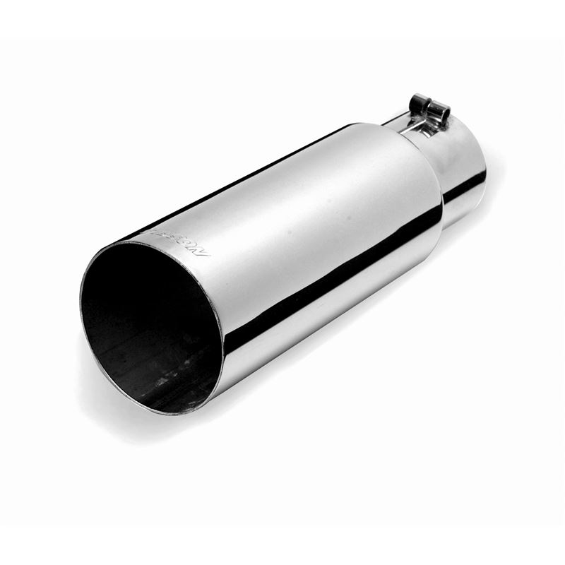 Stainless Rolled Edge Angle Exhaust Tip
